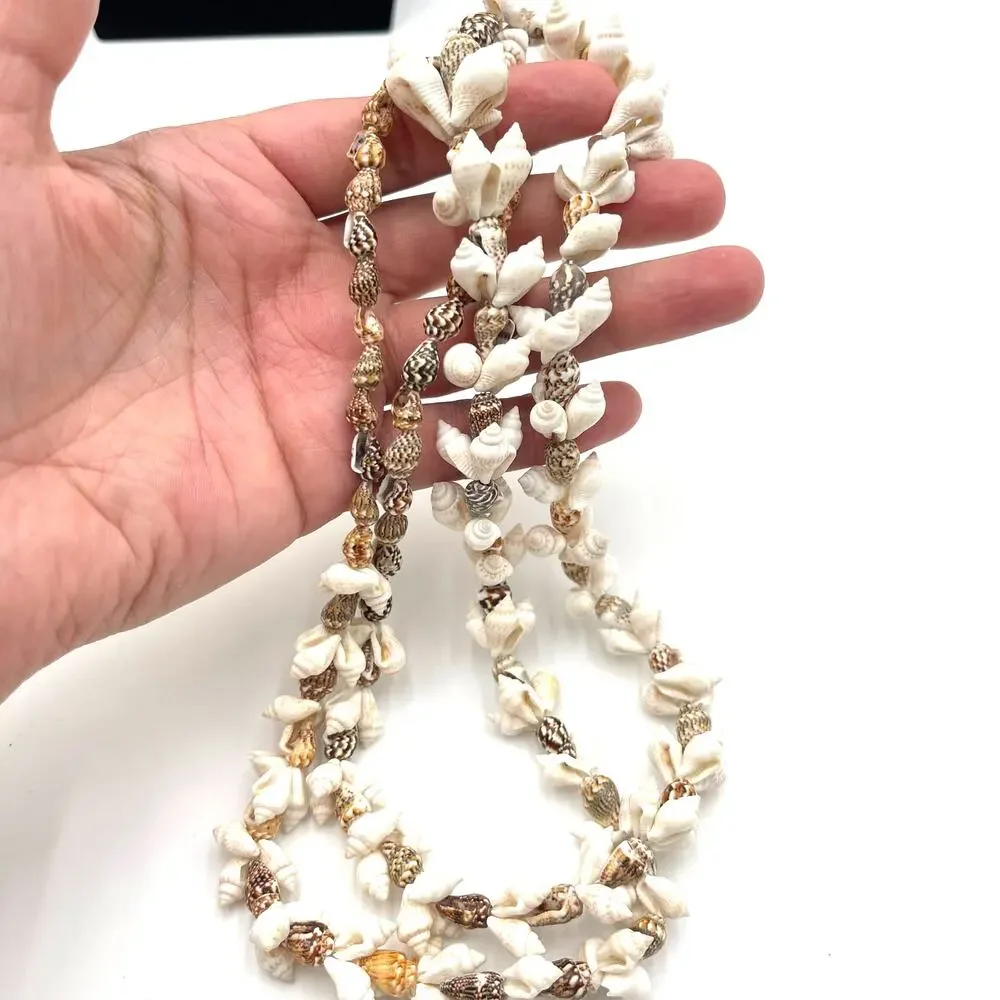 Hilo Hattie’s Shell Cluster Necklace 36”